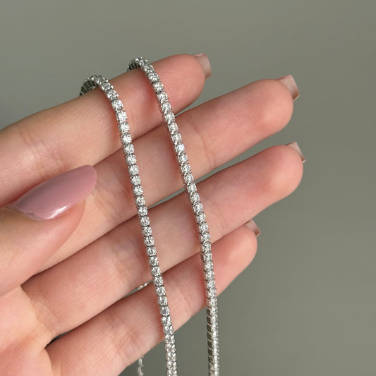 Tennis Necklace 2mm