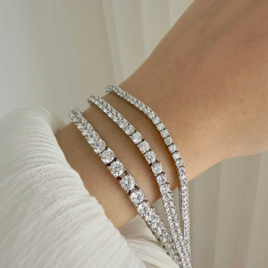 Tennis Bracelet 4mm with lock