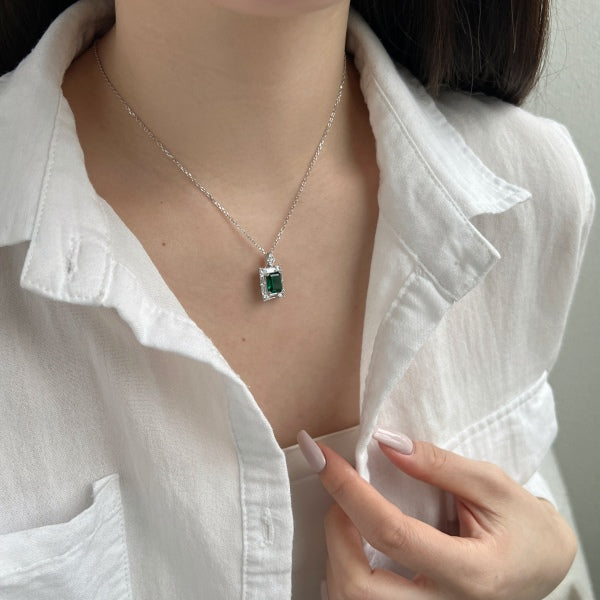 Emerald necklace