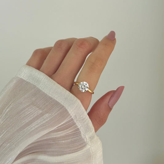 gold classic solitaire