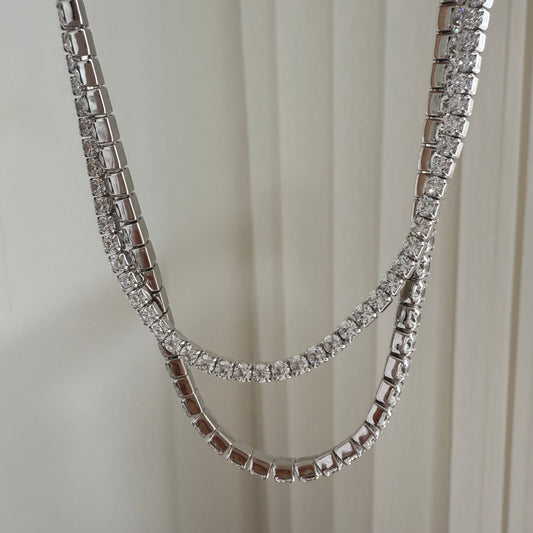 Choker Tennis Necklace