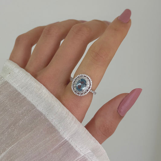ocean blue ring