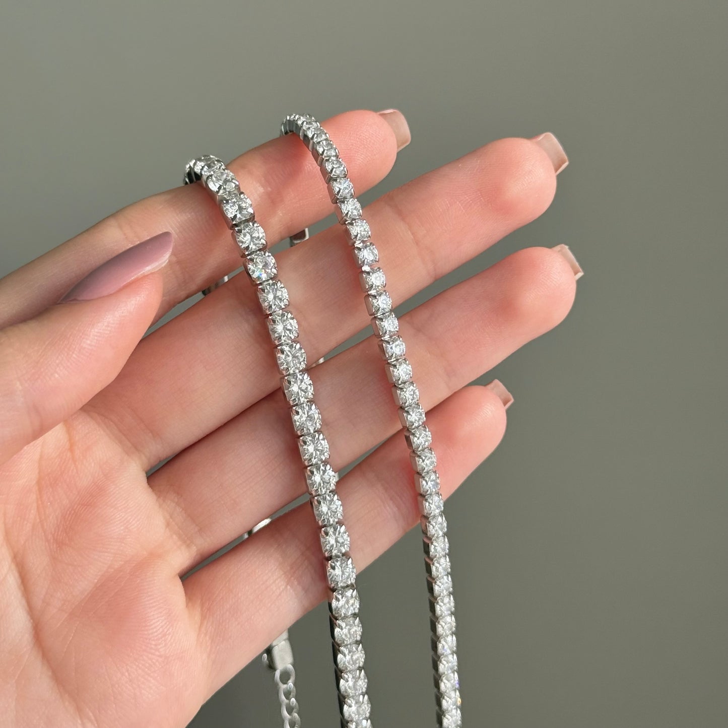 Choker Tennis Necklace