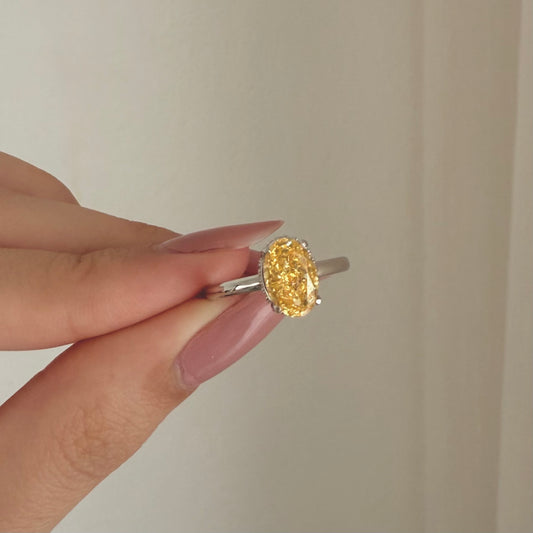 citrine ring