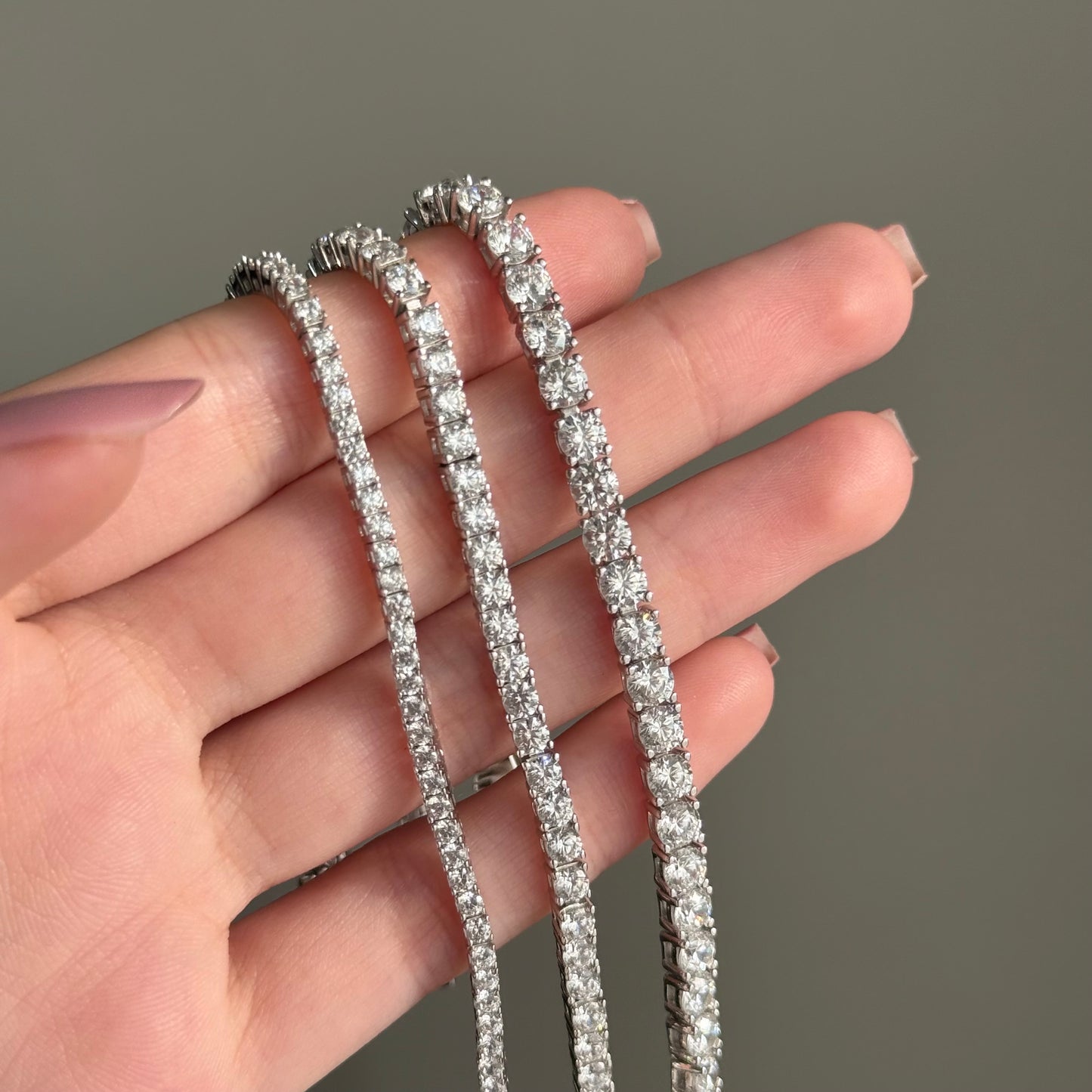 Tennis Bracelet 4mm with lock
