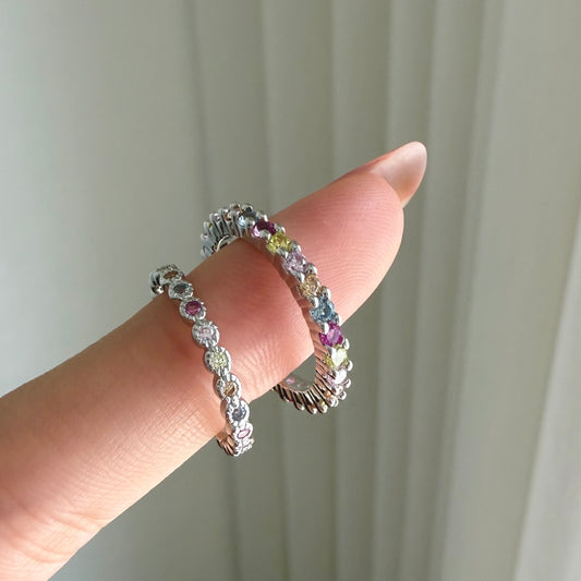Rainbow rings