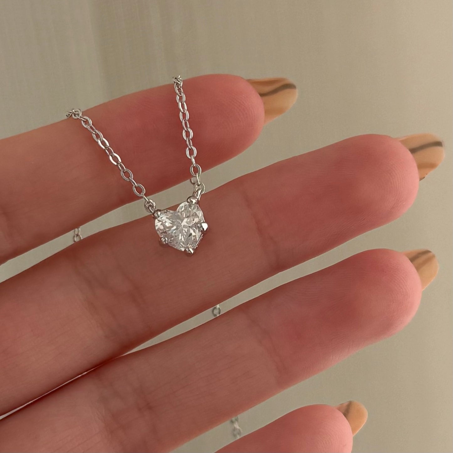 plain Heart Necklace